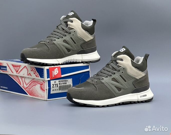 New Balance зимние мужские кроссовки