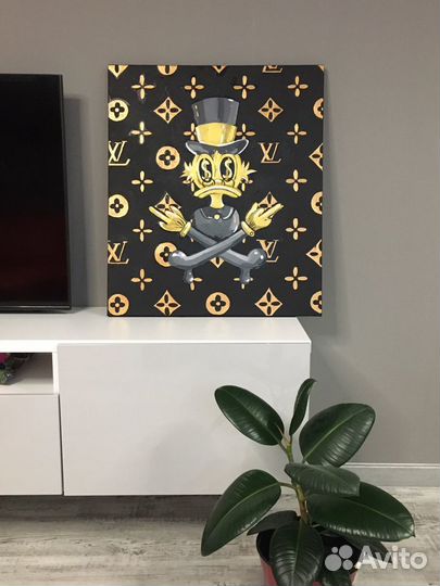 Картина на холсте. Акриловые краски