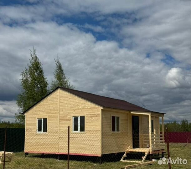 Дачный дом 6х8 под ключ