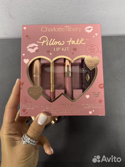 Charlotte tilbury pillow talk подарочный набор