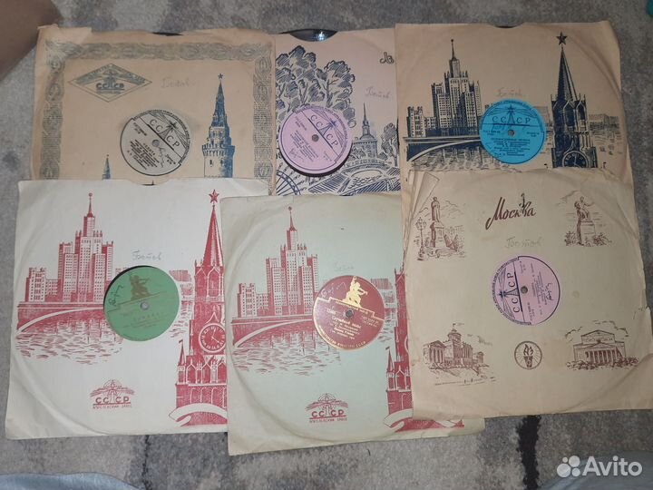 Виниловые пластинки СССР