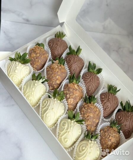 Клубника в шоколаде набор