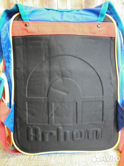 Рюкзак сине-красно-жёлтый