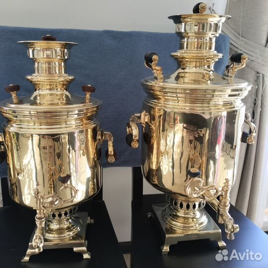 Самовар дровяной угольный с реставрации