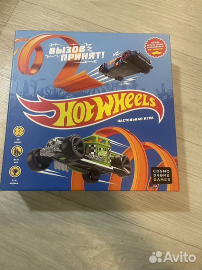 Настольная игра hot wheels