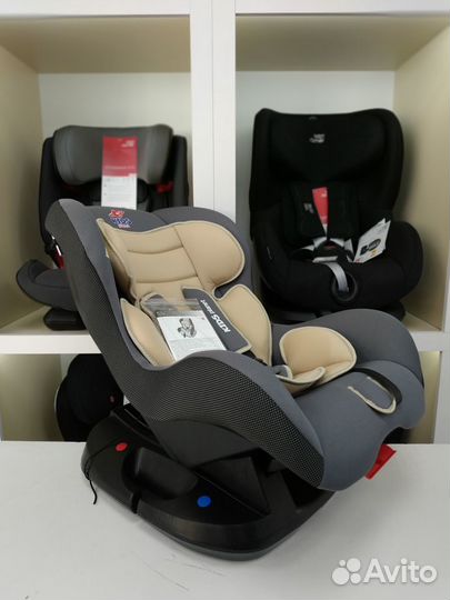 Автокресло 0-18кг Kids Planet asteroid lбежевый ла