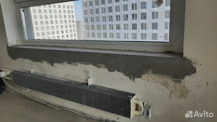 Штукатурка откосов и подоконников