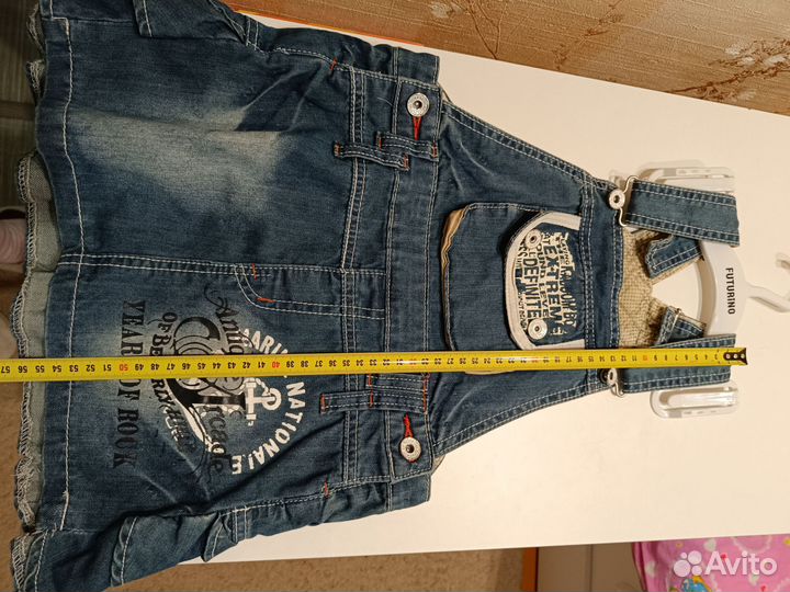 Джинсовые сарафаны для девочки на 3-4 года