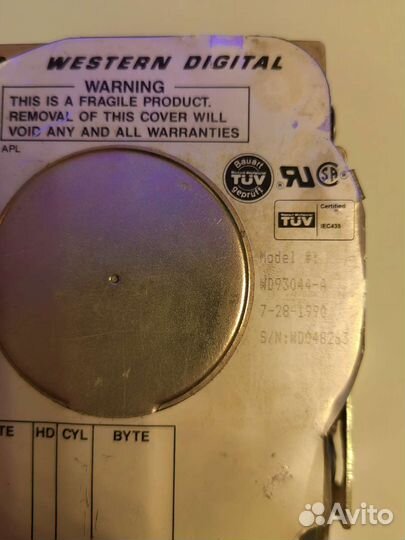 HDD IDE 3.5 Ретро. Раритет