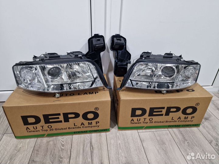 Передние фары (Новые) Audi A6 C5 Рестайлинг