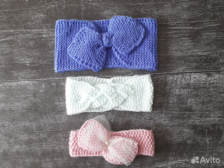 Повязки на голову для малышки