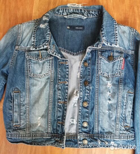 Джинсовая куртка dsquared2