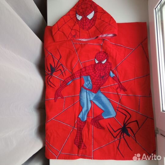 Полотенце с капюшоном Spiderman