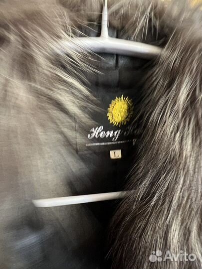 Меховая жилетка песец