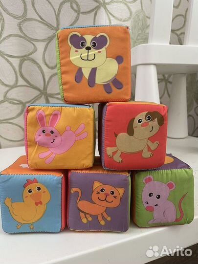 Кубик мягкие