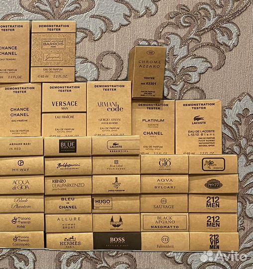 Парфюмерия тестеры duty free oae