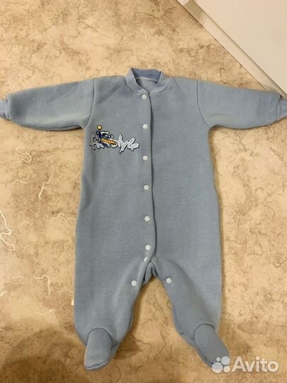 Комбинезон с начесом 68