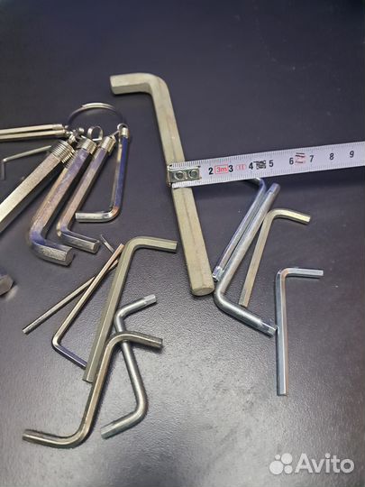 Набор шестигранных ключей 17шт