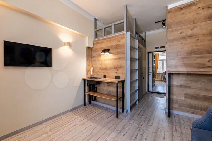 Квартира-студия, 19,9 м², 2/4 эт.