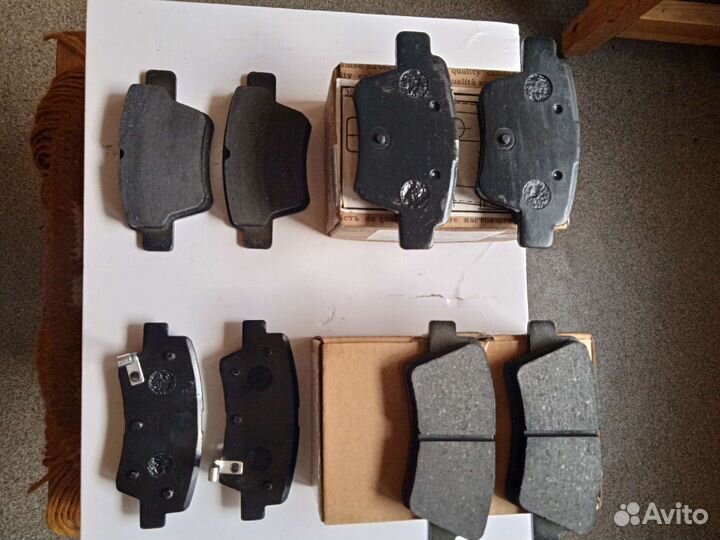 Тормозные колодки на Джелли Эмгранд х7