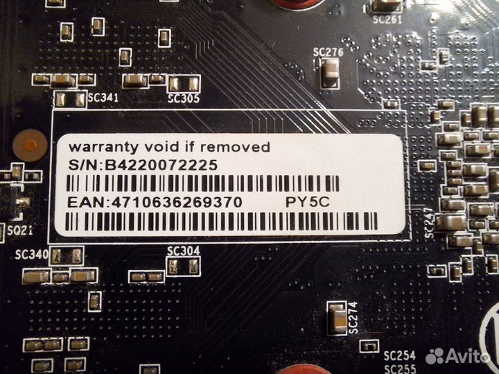 Видеокарта Palit GTX 1050 Ti StormX + гарантия DNS