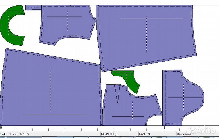 Изготовление лекал одежды