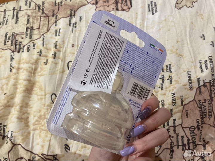 Соска на бутылочку Chicco 6+