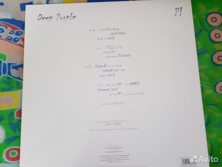 Deep purple 2013 Now what 2Lp