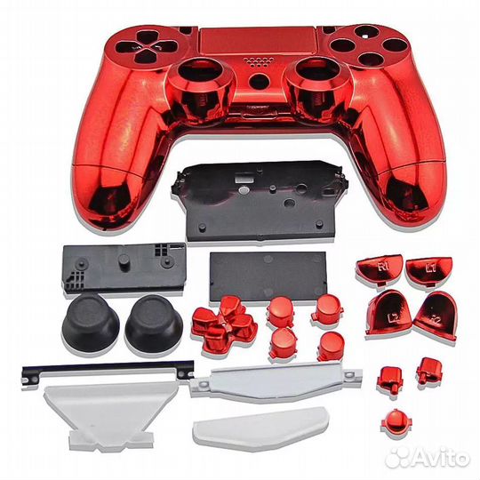 Эксклюзивные хромированные корпуса Dualshock 4