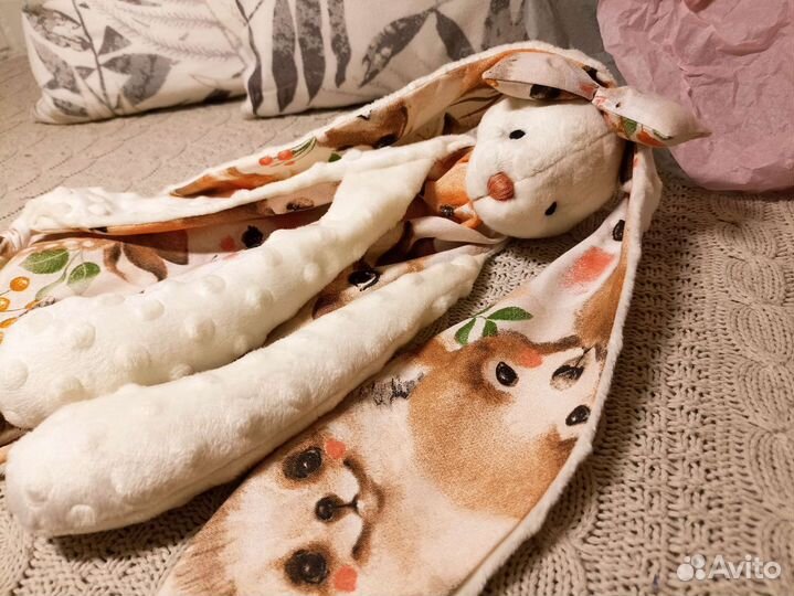 Плюшевый заяц. Мягкая игрушка для сна