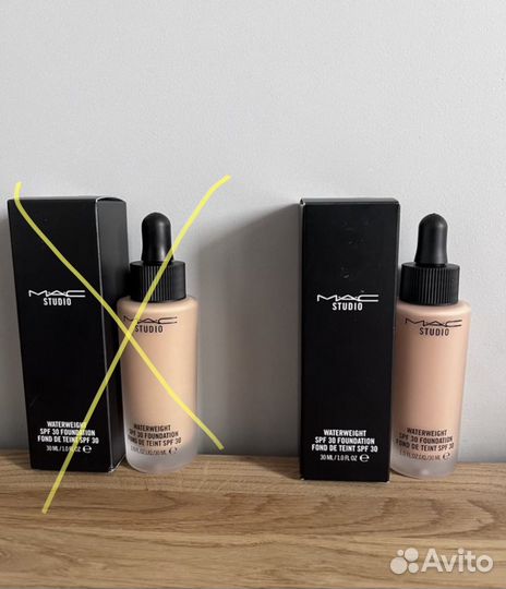 Тональные основы Mac тон NW25,NC30 оригинальные