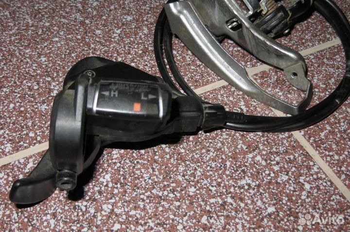 Переключатель передний, подножка