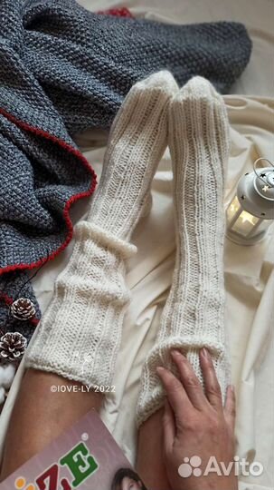 Гольфы вязаные, носки