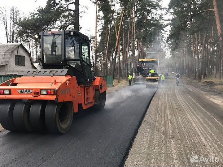 Асфальтная крошка с доставкой от 20 м3