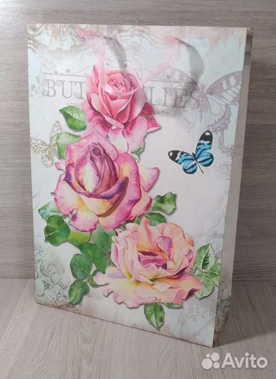 Большой подарочный пакет 33*46*10 см