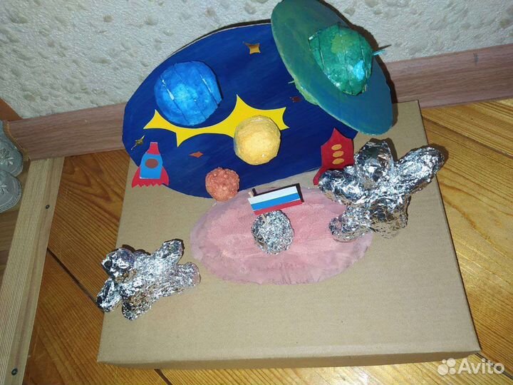 Поделка ко дню космонавтики