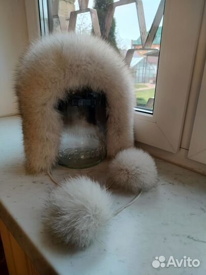 Шапка из песца