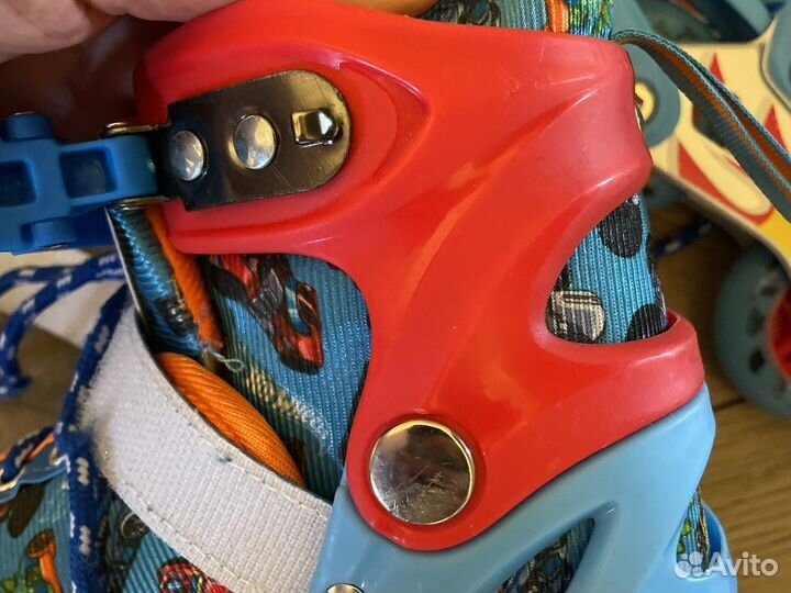 Ролики детские раздвижные 26 27 28 29