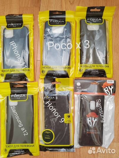 Чехлы на iPhone, Samsung