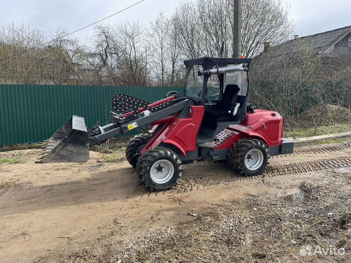 Услуги мини-погрузчика,планирование участка