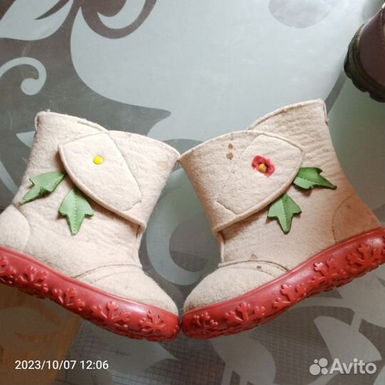 Обувь на девочку пакетом