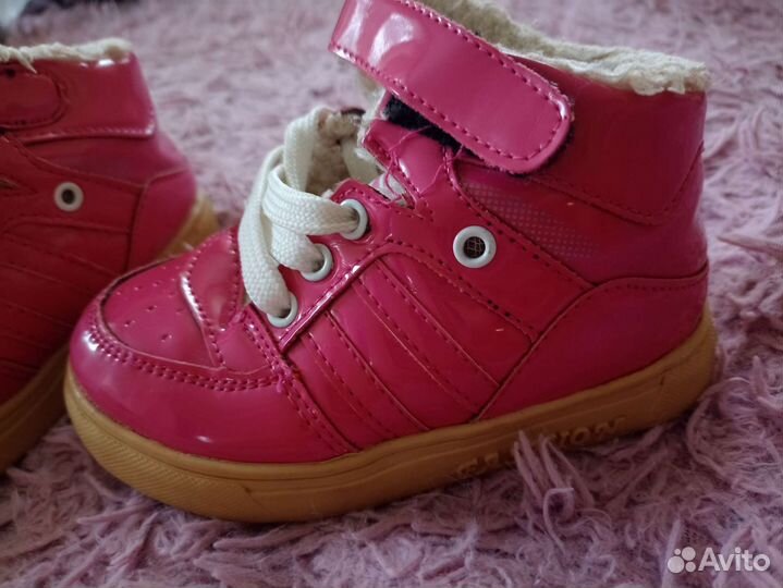 Теплая обувь для девочки