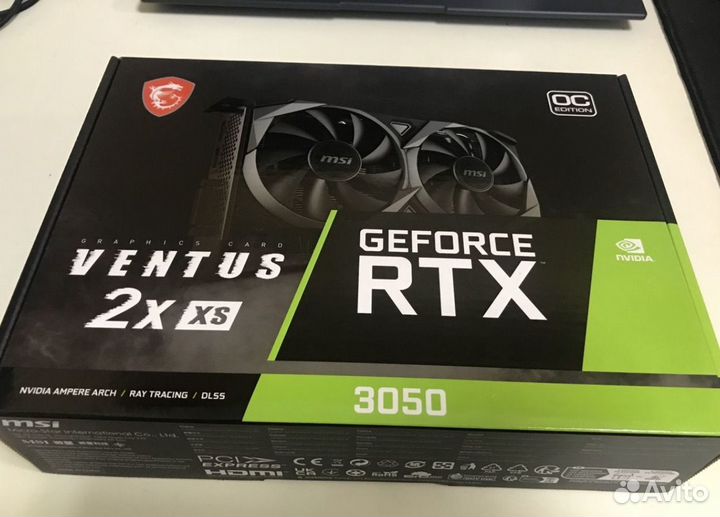 Geforce RTX 3050 ventus 2X 8G OC