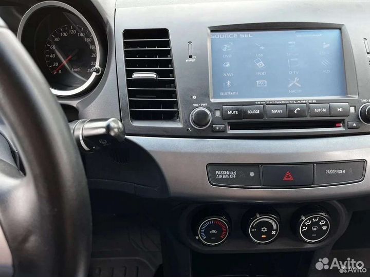 Магнитола mitsubishi lancer 10