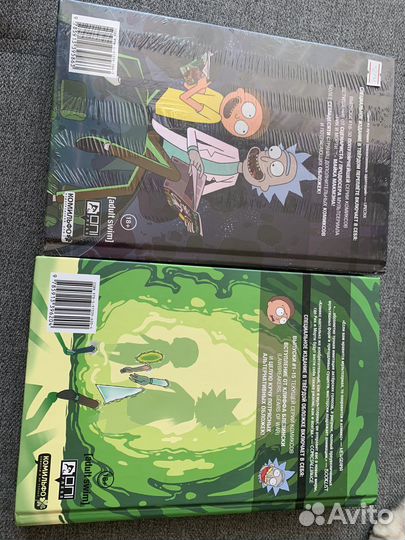 Комиксы рик и морти