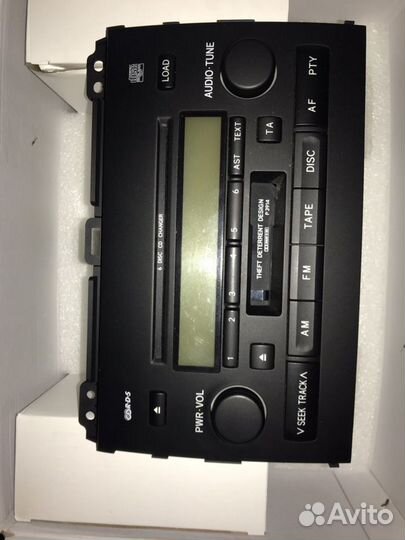 Магнитола на Тойота Ленд Круизер 120