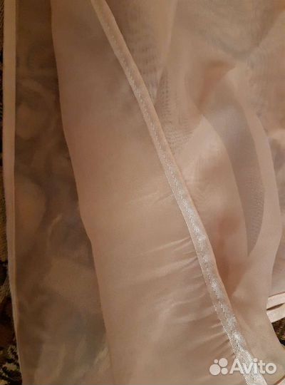 Ламбрекен персиковый