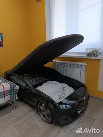 Детская кровать машина 3D для мальчика / девочки