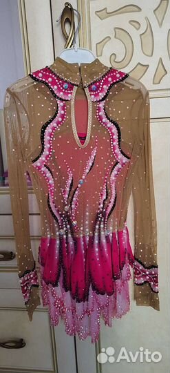 Платье (костюм) для фигурного катания 128-140