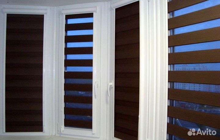 Рулонные шторы день ночь от производителя